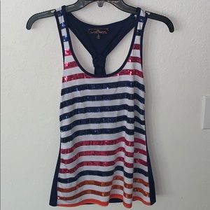 Small Sequined Tank
